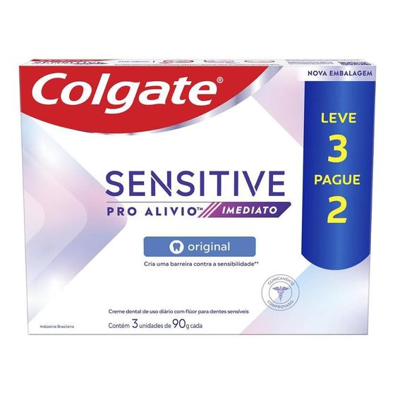 Imagem de Creme Dental Colgate Sensitive Pro-Alívio Imediato Original 90g