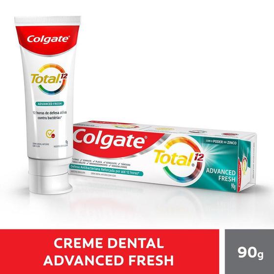 Imagem de Creme Dental Colgate Total 12 Advanced Fresh 90g