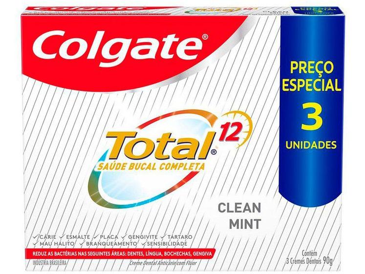 Creme Dental Colgate Total 12 Clean Mint 90g é ruim? Creme Dental Colgate Total 12 Clean Mint 90g é boa?