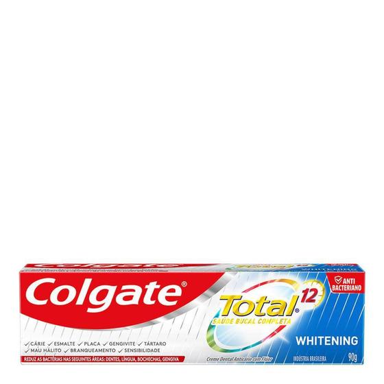 Imagem de Creme Dental Colgate Total 12 Whitening 90g