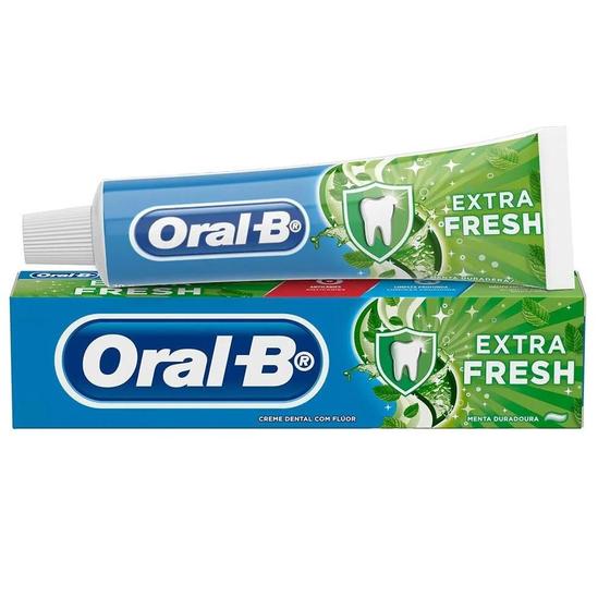 Imagem de Creme Dental Com Flúor Extra Fresh Menta Duradoura 70G