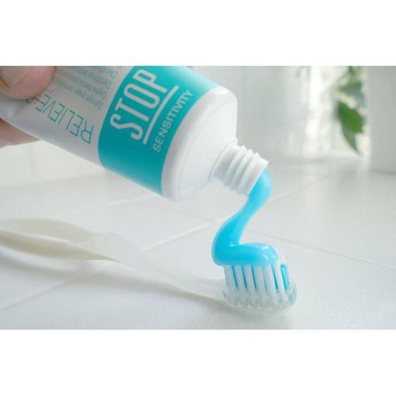 Imagem de Creme Dental Edel White Dentes Sensiveis Stop Sensitive 75Ml