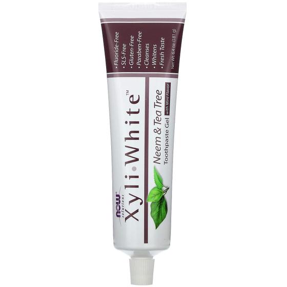 Imagem de Creme Dental em Gel NOW Solutions Xyliwhite Neem Tea Tree - 180ml