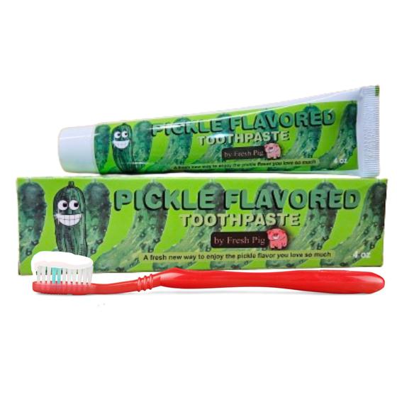 Imagem de Creme Dental Fresh Pig Pickle - Aroma para Adultos