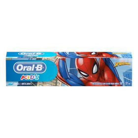 Imagem de Creme Dental Infantil Oral-B Kids Spiderman 50g