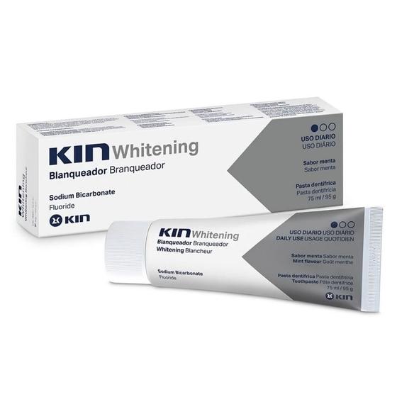 Imagem de Creme Dental Kin Progressive Whitening Branqueador com 75ml