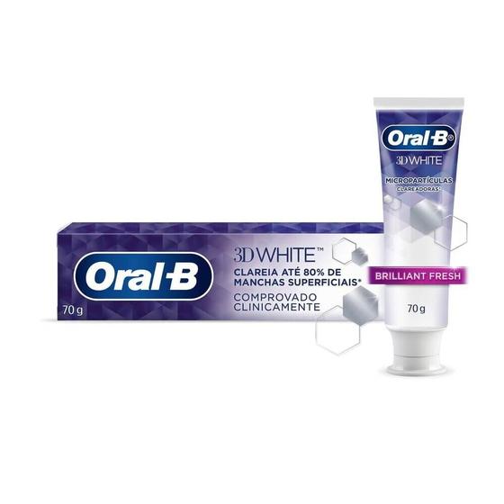 Imagem de Creme Dental Oral-B 3D White Brilliant Fresh 70g