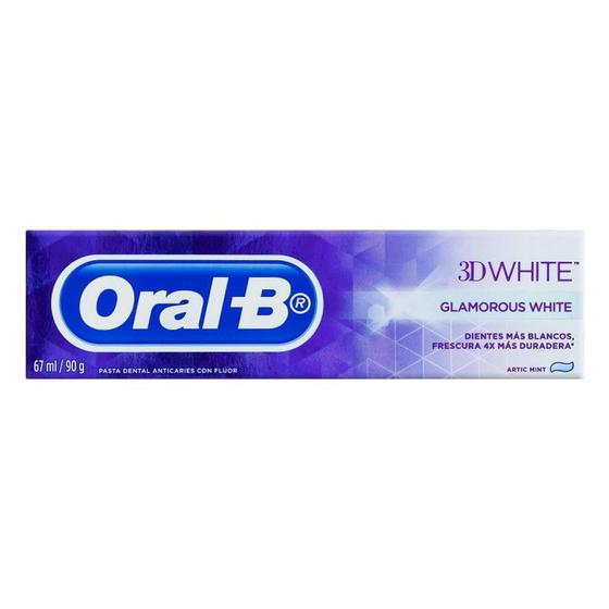Imagem de Creme Dental Oral B 3D White Glamorous 90g