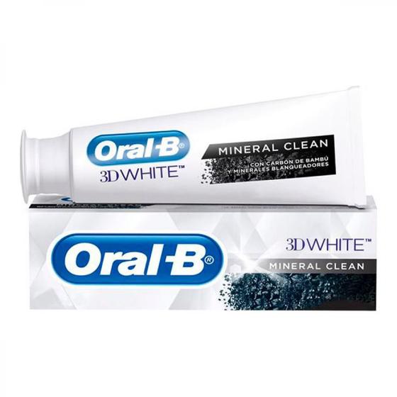 Imagem de Creme Dental Oral-b 3d White Mineral Clean 102g
