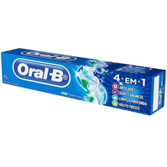 Imagem de Creme Dental Oral-B 4 em 1 Menta Fresca Anticaries