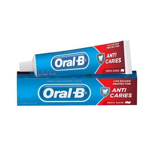 Imagem de Creme Dental Oral-B Anti Cáries Menta Suave 70g