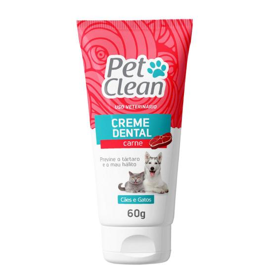 Imagem de Creme Dental Pet Clean 5 Sabores Para Cães E Gatos 60 G