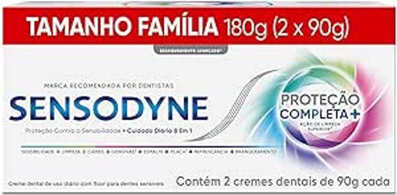 Imagem de Creme Dental Sensodyne Proteção Completa 2 Unidades