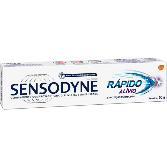 Imagem de Creme Dental Sensodyne Rapido Alivio 90g