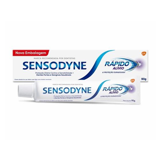 Imagem de Creme Dental Sensodyne Rápido Alívio para Dentes Sensíveis 90g