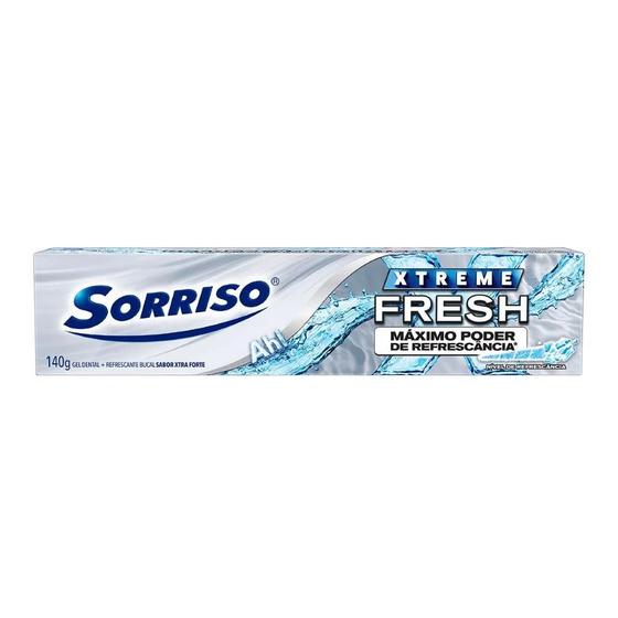 Imagem de Creme Dental Sorriso 140g Xtreme Fresh Sabor Xtra Forte