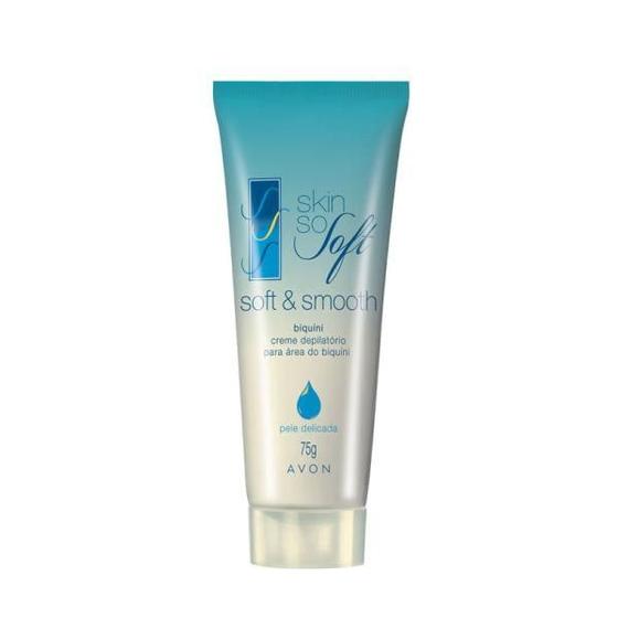 Imagem de Creme Depilatório Área do Biquíni Skin So Soft & Smooth 75g - Avon