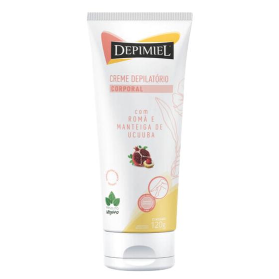 Imagem de Creme Depilatório Corporal 120g - Romã e Mant. Ucuuba