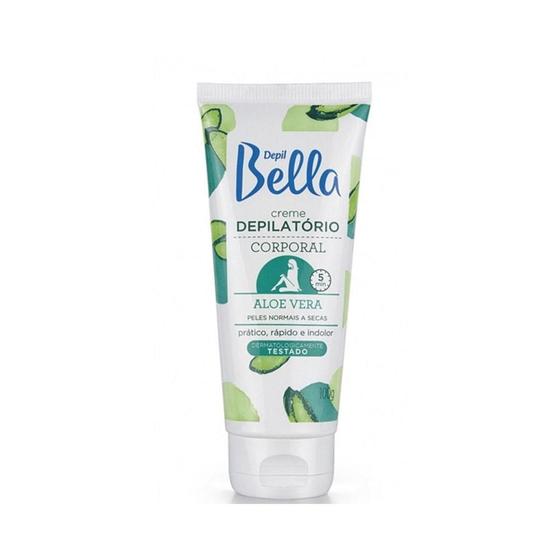 Imagem de Creme Depilatório Corporal Depil Bella Aloe Vera 100g