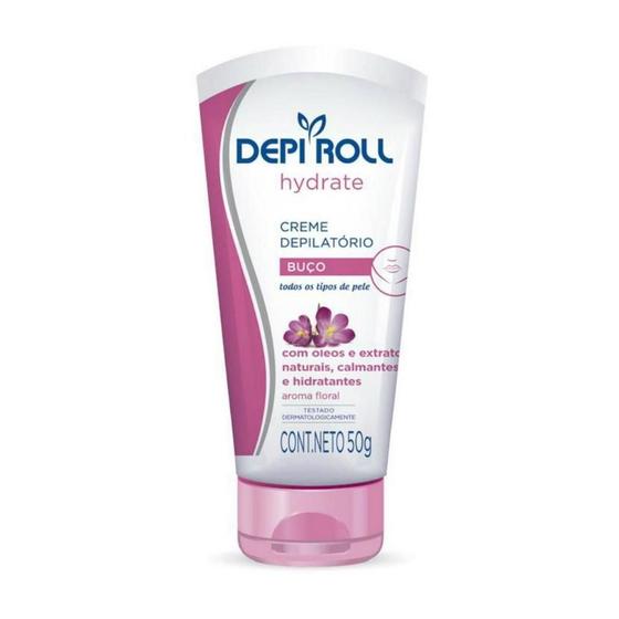 Imagem de Creme Depilatório Depi Roll Buço Floral 50G