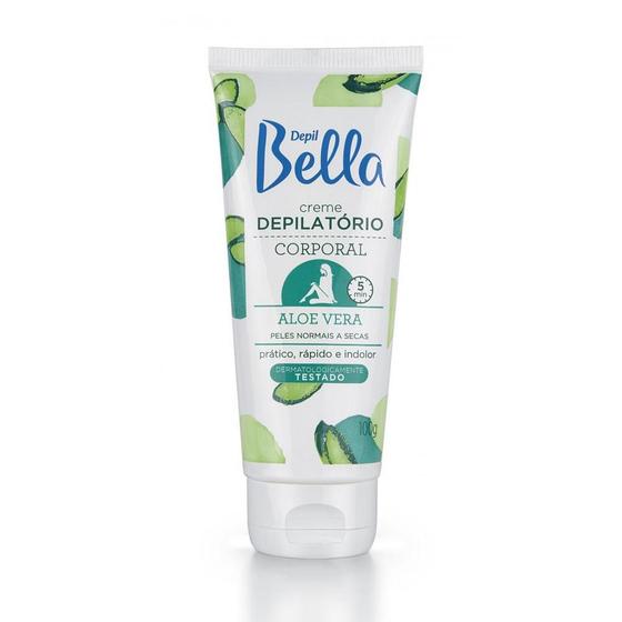 Imagem de Creme Depilatório Depil Bella Corporal Aloe Vera 100G