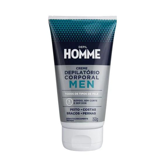 Imagem de Creme Depilatório Masculino Homme Depil Bella 150g