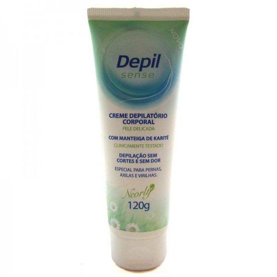 Imagem de Creme depilatório neorly depil sense pele delicada 120g