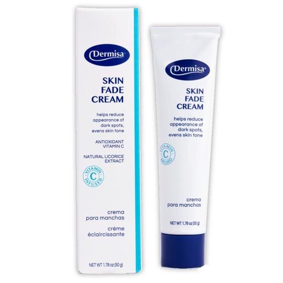 Imagem de Creme Desbotador de Pele Dermisa com Vitamina C - 50ml - Para Manchas Escuras