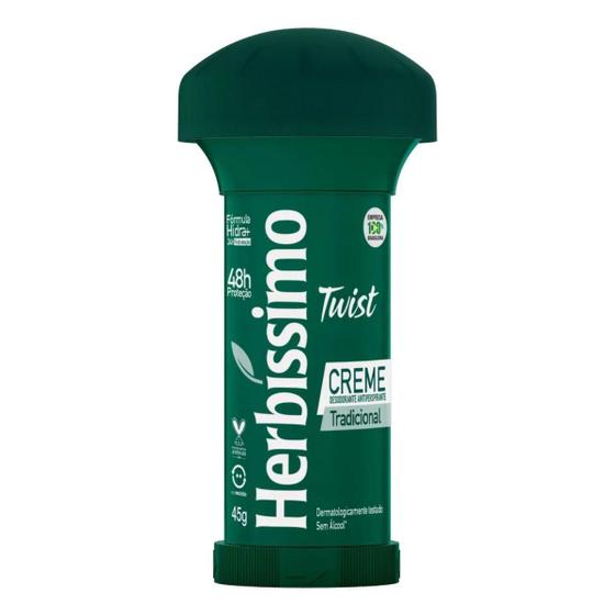 Imagem de Creme Desodorante Herbíssimo Tradicional Twist 45G
