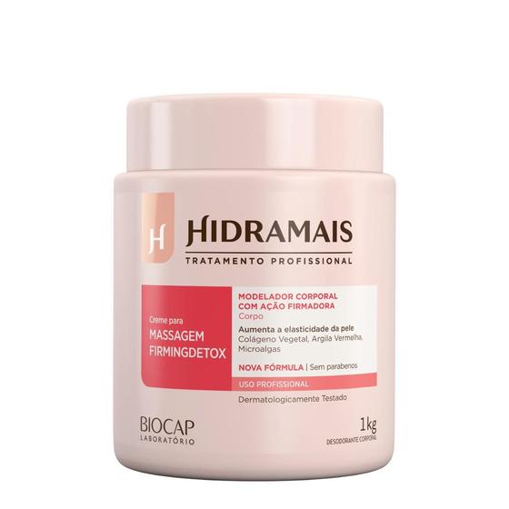 Imagem de Creme desodorante Hidramais massagem Firmingdetox 1 Kg