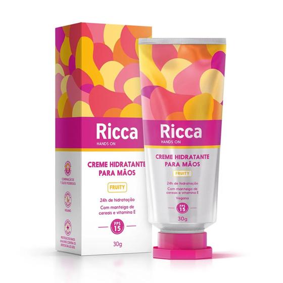 Imagem de Creme desodorante hidratante maos fps15 fresh floral - ricca 2808