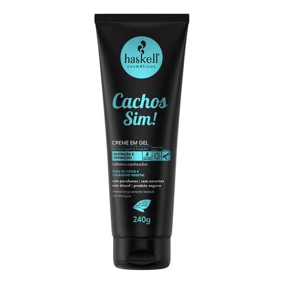 Imagem de Creme em Gel Haskell Cachos Sim! 240g