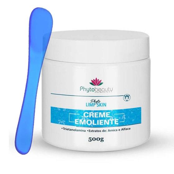 Imagem de Creme Emoliente 500g Phytobeauty Trietanolamina 10% Extração de Cravos, Comedões - Limpeza de Pele