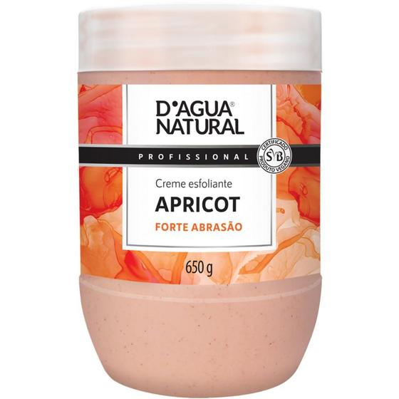 Imagem de Creme Esfoliante Apricot Forte Abrasão 650g Dagua Natural