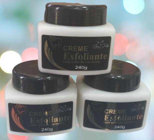 Imagem de Creme  esfoliante com sebo de carneiro