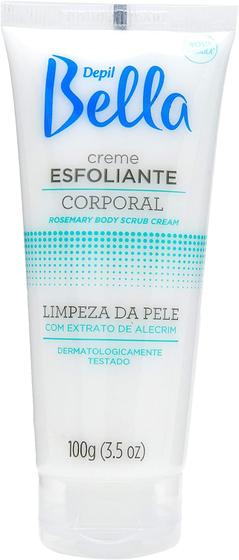 Imagem de Creme Esfoliante Corporal Alecrim, Depil Bella, 100G