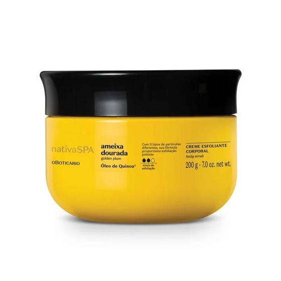 Imagem de Creme Esfoliante Corporal Nativa Spa Ameixa Dourada 200g