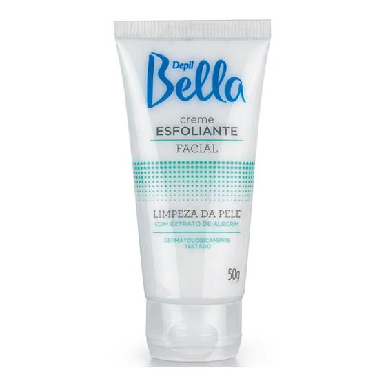 Imagem de Creme Esfoliante Limpeza Facial Alecrim Depil Bella 50g