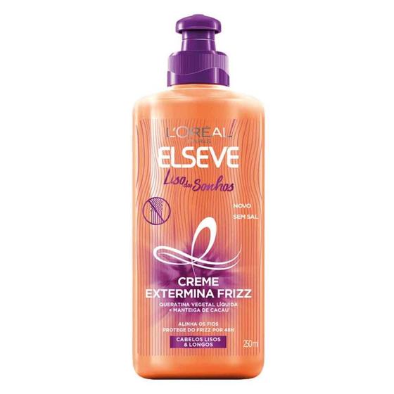 Imagem de Creme Extermina Frizz Elseve Liso dos Sonhos 250ml - L'Oréal