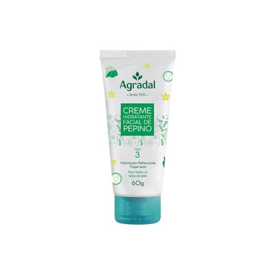 Imagem de Creme Facial Agradal Hidratante Pepino 60g