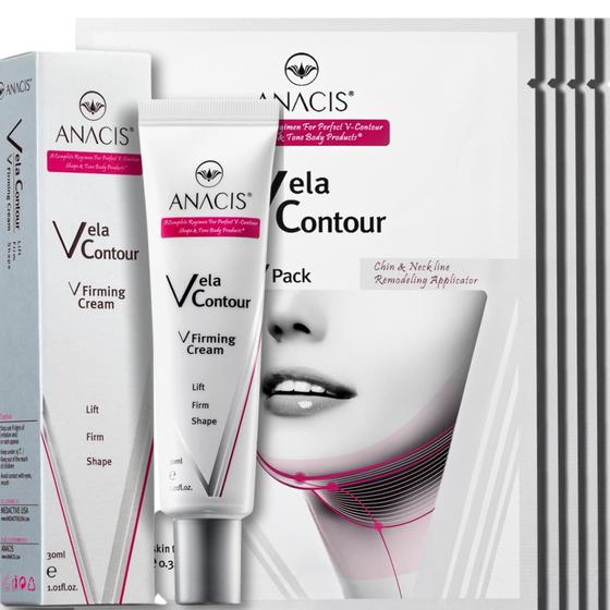 Imagem de Creme Facial Anacis Vela Contour - Hidratante Antienvelhecimento