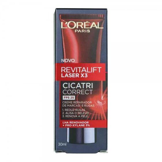 Imagem de Creme Facial Anti-idade L'Oréal Revitalift Laser X3 FPS25 30ml