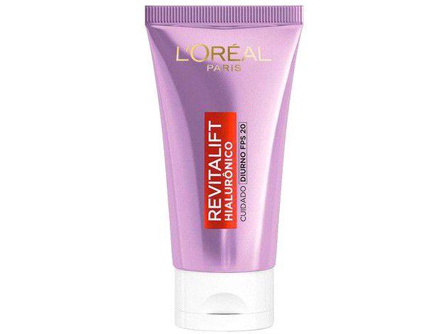 Creme Facial Anti-idade Loréal Paris Menor preço em Creme Facial Anti-idade Loréal Paris