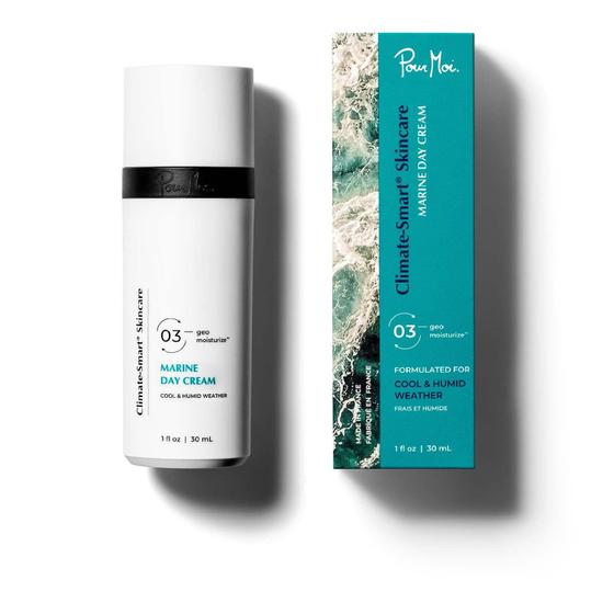 Imagem de Creme Facial Antienvelhecimento Day Cream Pour Moi Marine - Climate-Smart