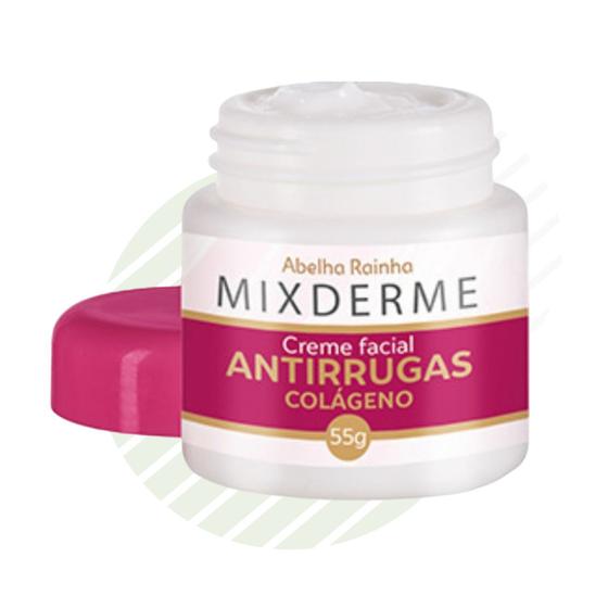 Imagem de Creme Facial Antirrugas com Colágeno MIXDERME Abelha Rainha 55gr REF 3666