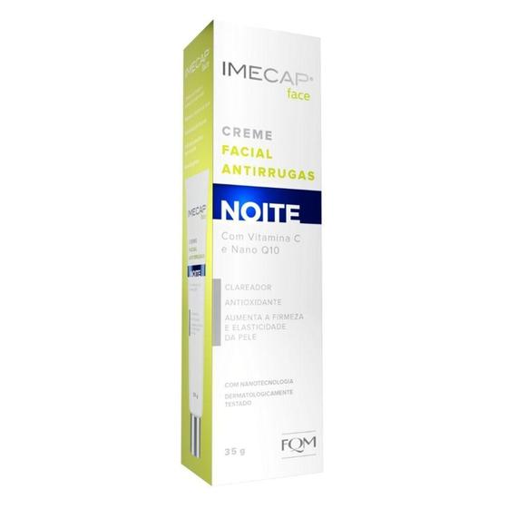 Imagem de Creme Facial Antirrugas Imecap Face Noite 35g