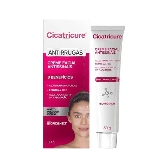 Imagem de Creme Facial Antissinais Cicatricure Antirrugas 30g