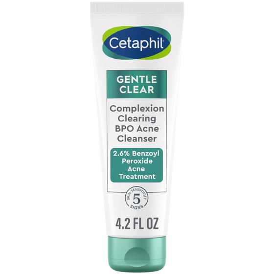 Imagem de Creme facial de peróxido de benzoíla para acne, suave e calmante para peles sensíveis - 4,56ml