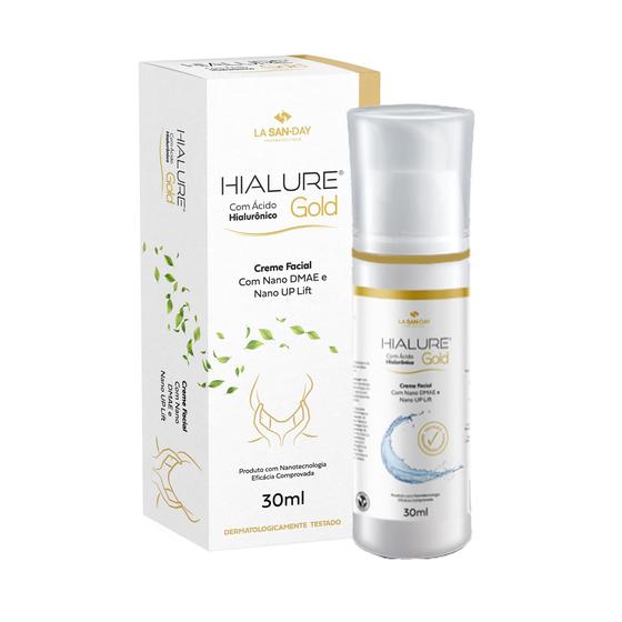 Imagem de Creme Facial DMAE + Nano Up Lift (30ml) - Hialure Gold