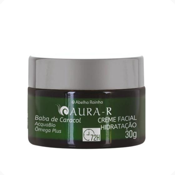 Imagem de Creme Facial Hidratação 72 horas Elixir Baba de Caracol Aura-R Abelha Rainha 30g REF 3921